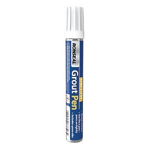 image of Ronseal One Coat Grout Whitener Pen - 15ml