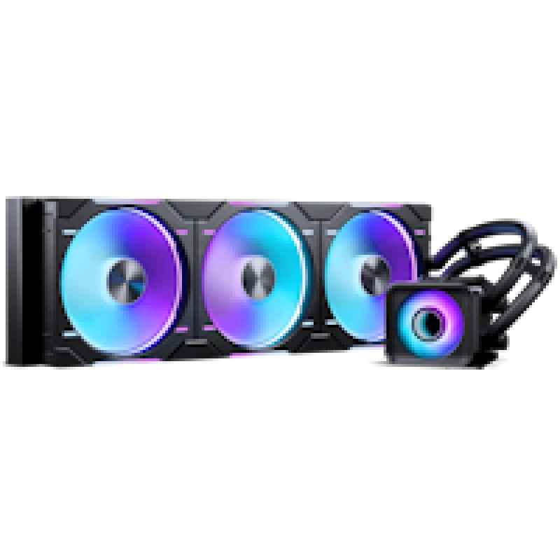 Image of Phanteks Glacier One D30 X2 420mm Black RGB All In One CPU Cooler - 42