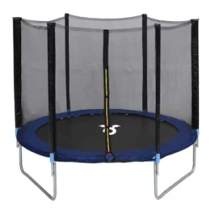 image of Charles Bentley Monster Childrens 8ft Trampoline with Safety Net Enclosure