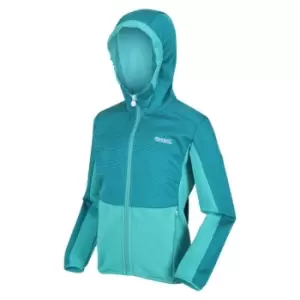 Image of Regatta Junior Highton Full Zip Fleece - White