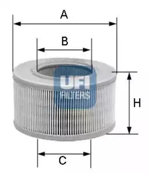 Image of UFI 30.145.01 Air Filter