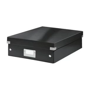 Image of Leitz Click and Store Medium Organiser Box Black