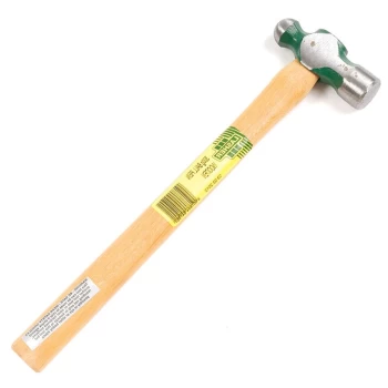 Image of Ball Pein Hammer With Wooden Shaft - 300G (10.5Oz)