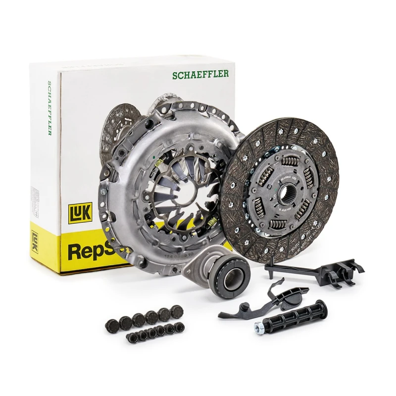 Image of LuK 624 3397 00 Clutch with mounting tool, Check and replace dual-mass flywheel if necessary., for engines with dual-mass flywheel Clutch Kit (479)
