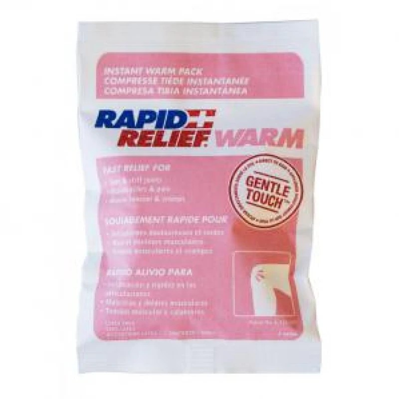 Image of Rapid Aid Instant Warm Pack C / W Gentle Touch Technology Small 4???X 6???