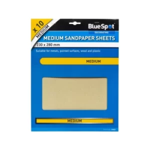 Image of 10 Piece Medium Sandpapers