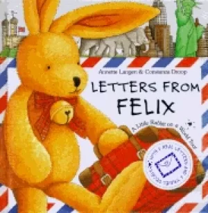 Image of letters from felix a little rabbit on a world tour