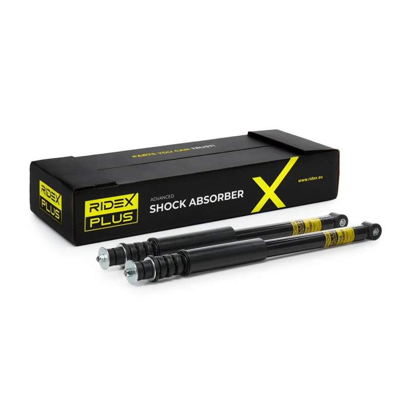 Image of RIDEX PLUS 854S18109P Shock absorber Rear Axle, Gas Pressure, Twin-Tube, Telescopic Shock Absorber, Bottom eye Shock Absorber (854)