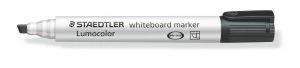 Image of Staedtler Whiteboard Marker Black Chisel PK10