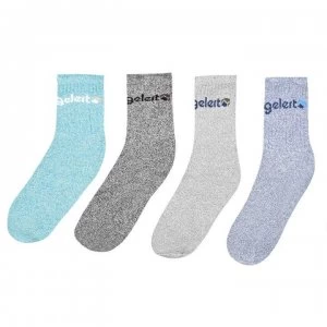 Image of Gelert Walking Boot Sock 4 Pack - Turquoise
