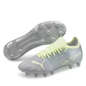 image of Puma Ultra 3.1 Womens FG Football Boots - Silver