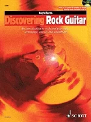 Image of discovering rock guitar rock and pop styles techniques sounds equipment