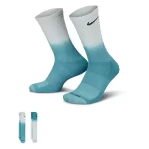 Image of Nike Everyday Plus Cushion Crew Socks, Multi-color/red