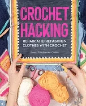 Image of crochet hacking repair and refashion clothes with crochet