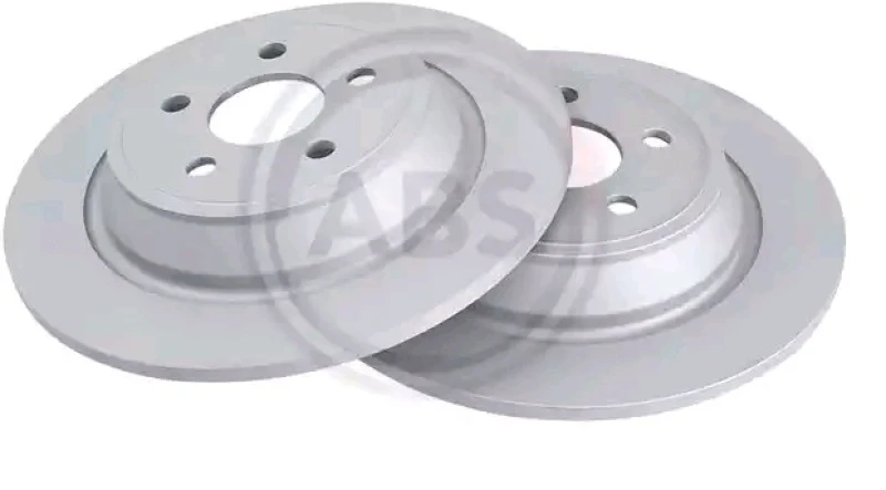 Image of A.B.S. 18484 Brake disc Solid, Coated Brake Disc (82)