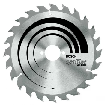 Image of Bosch 2608640592 Circular Saw Blade Optiline Wood 150x20/16x2.4mm ...