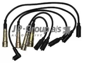 Image of JP GROUP Ignition Lead Set JP GROUP 1192000510 Ignition Cable Set,Ignition Wire Set VW,GOLF III (1H1),GOLF II (19E, 1G1),Vento (1H2)