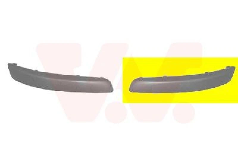 Image of VAN WEZEL Bumper moulding VAN WEZEL 5894581