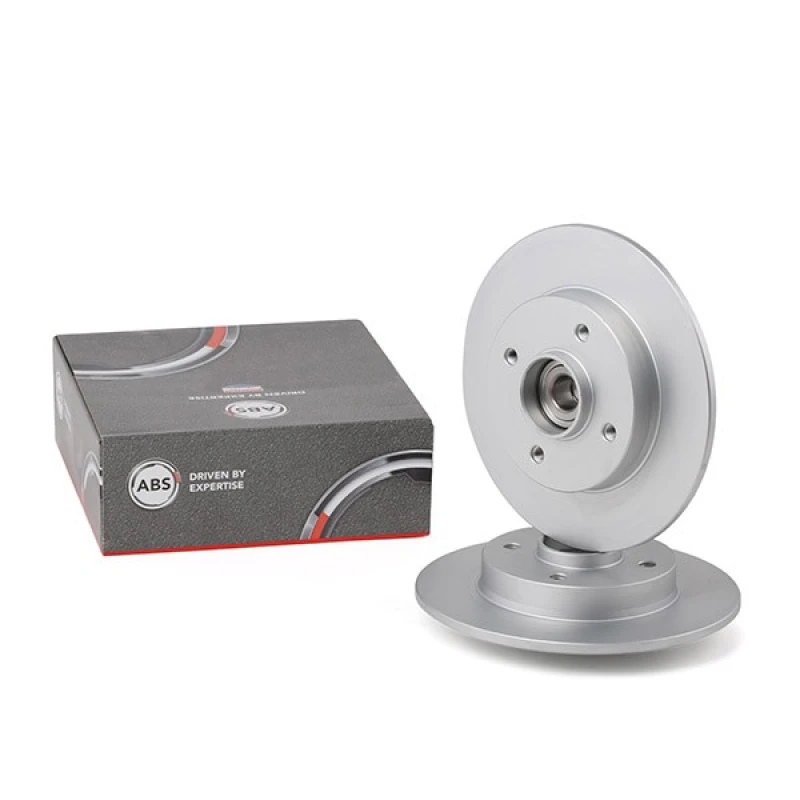 Image of A.B.S. 17631C Brake disc solid, Coated, with ABS sensor ring Brake Disc (82)