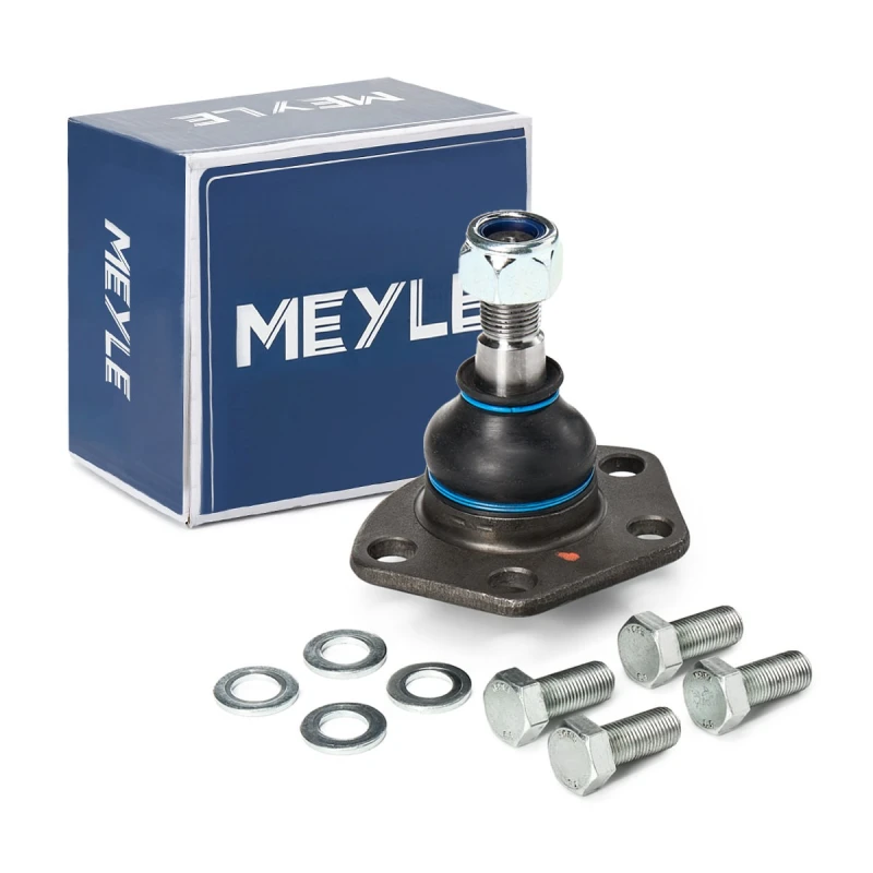 Image of MEYLE 11-16 010 0004 Ball joint Original Quality, Front Axle Right, with fastening/mounting material Support-/Steering Link (2462)