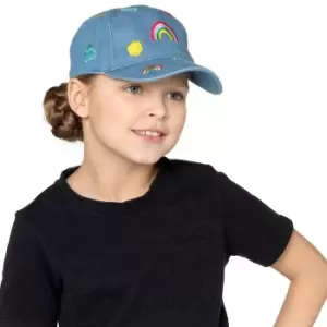 Image of Tom Franks Girls T-Kids Fruit Cap (One Size) (Denim)