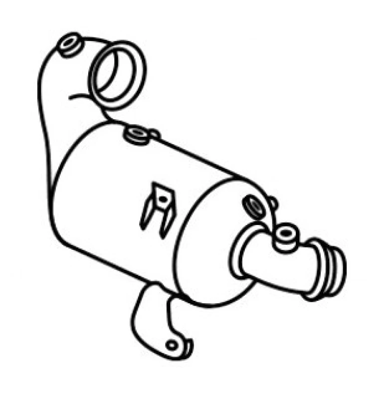 Image of VEGAZ RPF-002 Particulate Filter Soot-/ Particle Filter,exhaust system (1256)