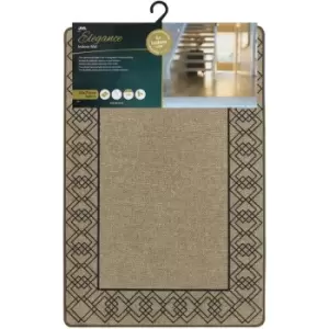 Image of JVL Elegance Door Mat 50 x 75 cm, Diamond Border