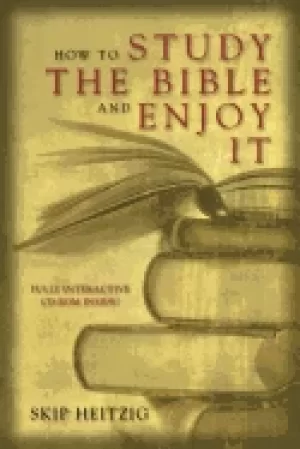 Image of how to study the bible and enjoy it