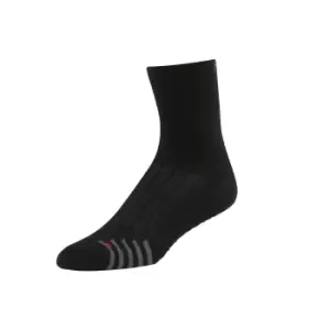 image of Base 33 Mens Sports Crew Socks (L) (Black)