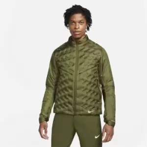 Image of Nike Therma-FIT ADV Repel Down Filled Running Jacket - Green