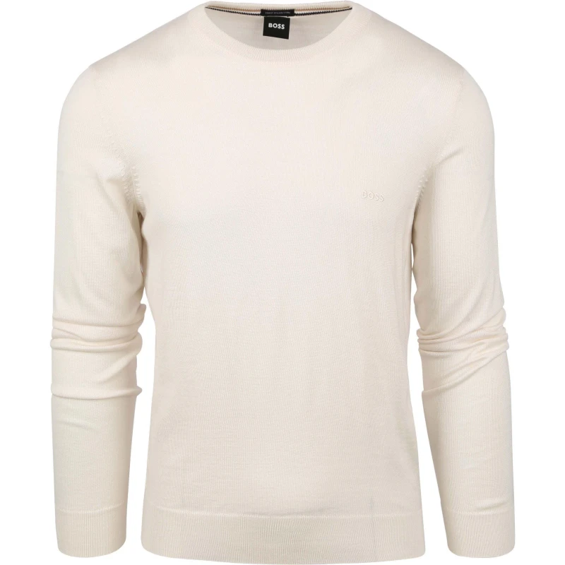 Image of Hugo Logo Embroidered Sweatshirt White male XL