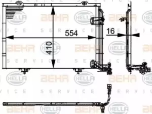 Image of Condenser Air Conditioning 8FC351037-334 by BEHR