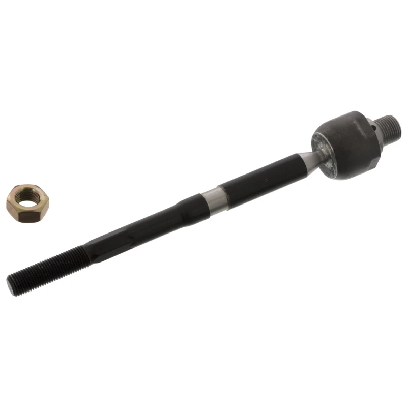 Image of FEBI BILSTEIN 41959 Inner Tie Rod Front Axle Left, with counter nut Inner Tie Rod (51)