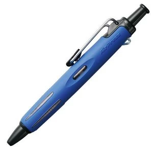 image of Tombow Ballpoint AirPress Pen Light Blue Barrel BK PK1