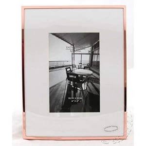 Image of 4" x 6" - Impressions Copper Plated Narrow Edged Frame