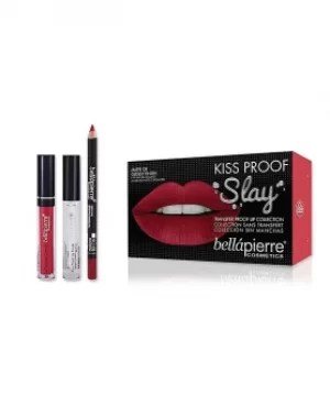 Image of Bellapierre Kiss Proof Lip Kit Hothead