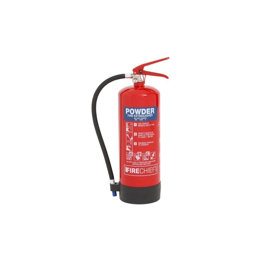 Spectrum Industrial Fire Extinguisher ABC Powder 6kg 14368