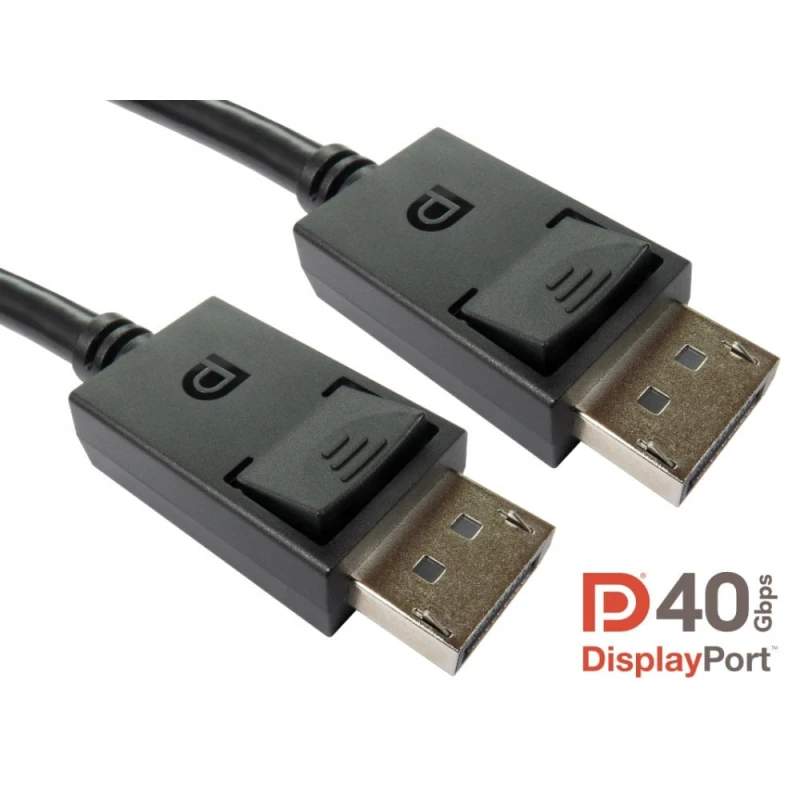 Image of Cables Direct 2M DISPLAYPORT 2.1 CERTIFIED DP40