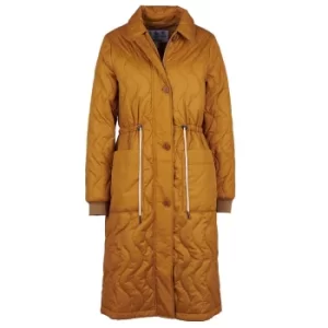 Image of Barbour Womens Astley Quilted Jacket Dune 10