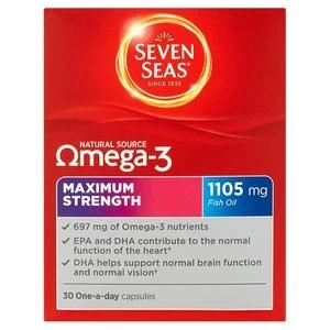Image of Seven Seas Natural Source Omega-3 Max Strength Capsules 30