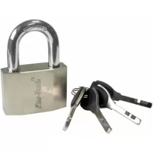 image of Heavy Duty 60mm Security Steel Shackle Padlock with 4 Keys Extra Quality Safety