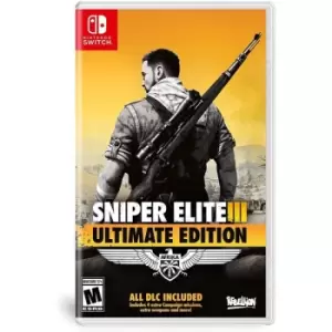 Image of Sniper Elite III 3 Ultimate Edition Nintendo Switch Game