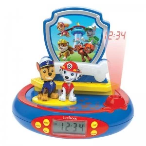 image of Lexibook Paw Patrol Projector Alarm Clock with Radio