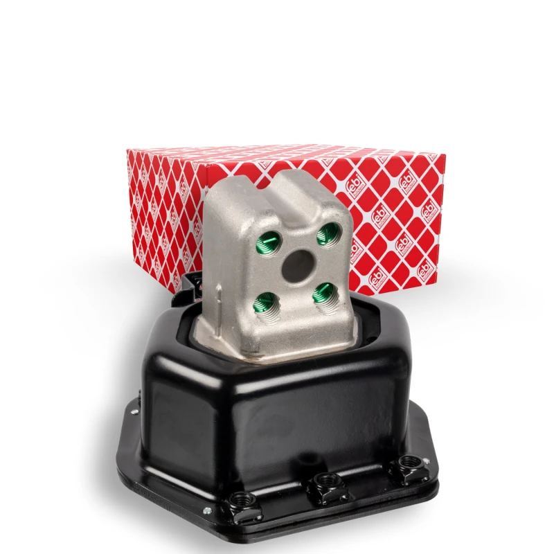 Image of FEBI BILSTEIN 170891 Engine mount both sides, Rubber-Metal Mount Engine Mounting (247)