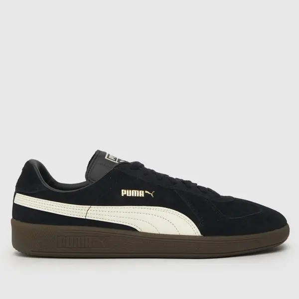 Image of PUMA terrace classic trainers in Black & white Black/White UK 7 (EU 40½)