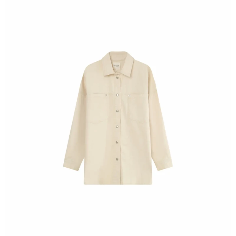 Image of Grace & Mila Womens jacket Grace & Mila Elsa Beige Female M/L