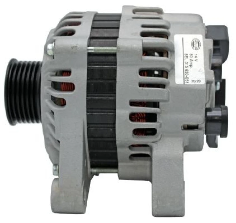 Image of HELLA Alternator HELLA 8EL 015 630-051