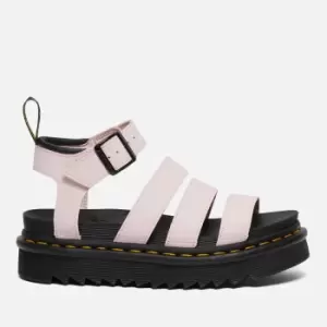 Image of Dr. Martens Womens Blaire Leather Sandals - Chalk Pink - UK 5