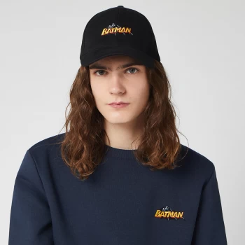 Image of DC Batman Embroidered Cap - Black