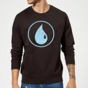 Image of Magic The Gathering Mana Blue Sweatshirt - Black - 5XL